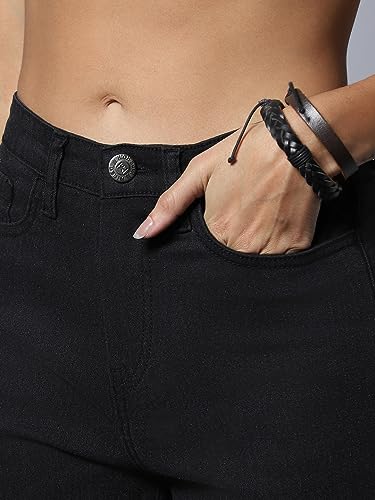 Image of HIGH Star Women's Straight Fit Mid Rise Jeans