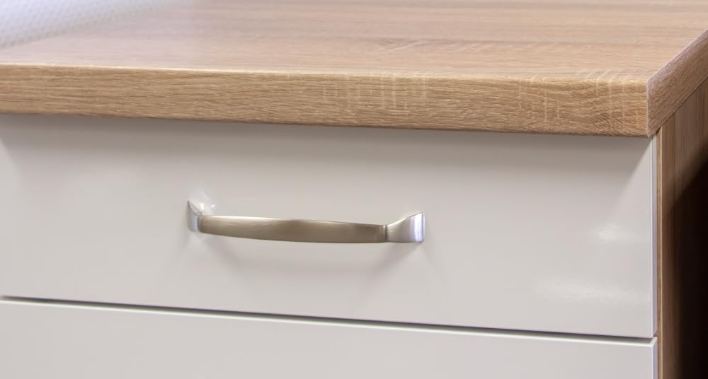 Arbeitsplatte 100 x 60 x 3,8 cm Sonoma Eiche Valencia/Neapel