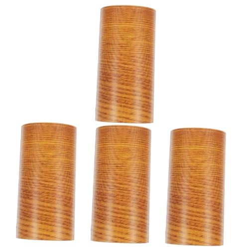 Hemobllo 4 Rolos Rodapé Guarnição De Moldura De Base De Parede Fita Adesivos Borda Do Espelho Guarni