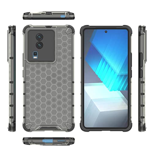Image of Glasgow Back Case Cover Designed for [ IQOO Neo7 5G / Neo 7 5G ] (Stylish Look | Shock Proof) - Black