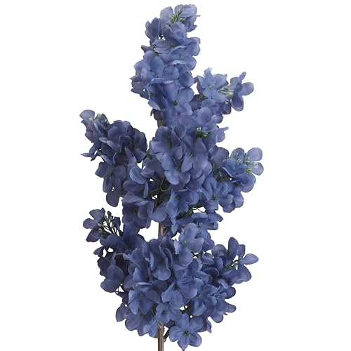 Flores artificiales lilas de 26 pulgadas que no se marchitan ni ensucian 4