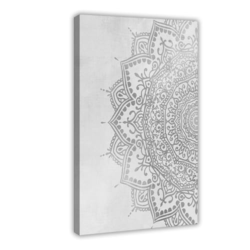 Toile mandala zen pour transformer un mur vide de chambre