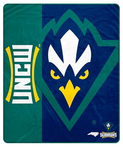 Proformance Home NCAA UNC Wilmington Seahawks Endzone Ultra Soft Tailgate Throw