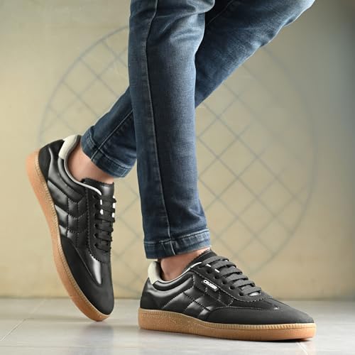 Image of Cruiser Mens Sneaker | Comfort & Style with Soft Cushioned Insole |Stylish Casual Sneakers for Men | Trendy Lace-Up Design for Casual Outfits (2608)