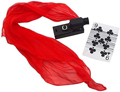 MOMOMAGE 1 Unidades de trucos de magia de seda divertido escenario stree mágico dispositivo de seda electrónica ilusión truco accesorios accesorios