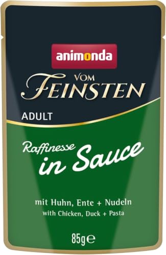 animonda Vom Feinsten Adult Katzenfutter nass in Sauce Mixpack (8 x 85g)