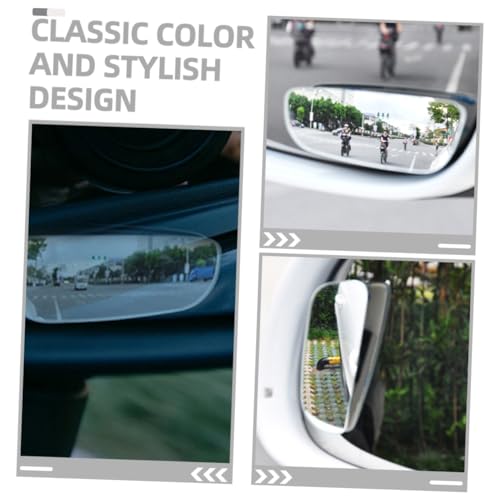 Espejos punto ciego retrovisores con visión gran angular y pack de 2 pares para coche 3