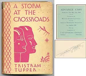 Hardcover A storm at the crossroads and other stories, by Tristram Tupper Book