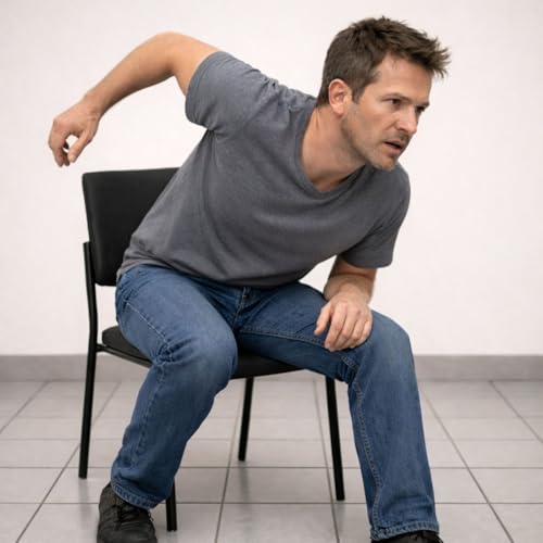 Elbow lifts before arm commits