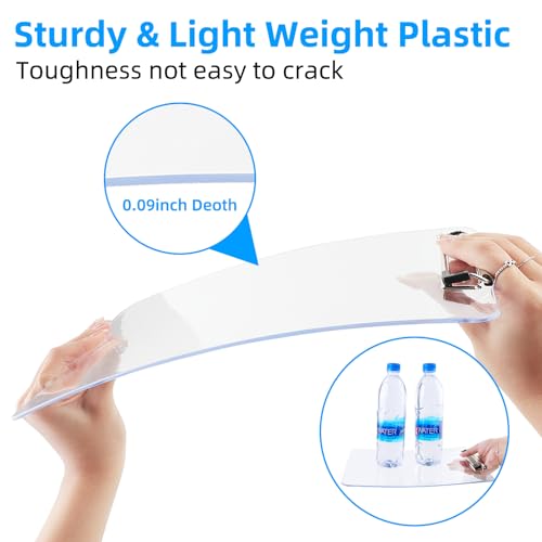 Macroclo CLEAR CLIPBOARD-01-1PCS Plastic Clipboards, Acrylic Clear Clip Board 8.5X11 For Classroom, Students, Kid, Woman, Letter Size A4 Transparent Clipboards Size 9 Inch X 12.5 Inch thumb #3