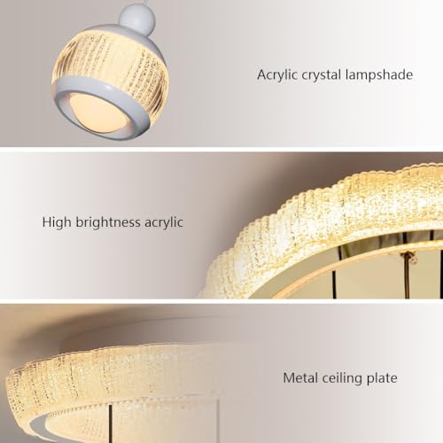 Suspension LED avec télécommande pour ajuster l'intensité lumineuse au-dessus de votre table - 7