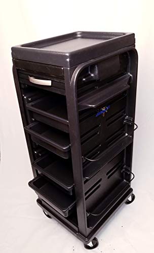 Kaemark Wall Mount Porcelain Salon Barber Shampoo Bowl European Stlye Wall Hanging Bowl in BLACK