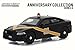 2016 Dodge Charger Police Pursuit Black with Yellow Stripe "Michigan State Police 100th Anniversary Patrol Car" Anniversary Collection Series 6 1/64 Diecast Model Car by Greenlight 27940 E