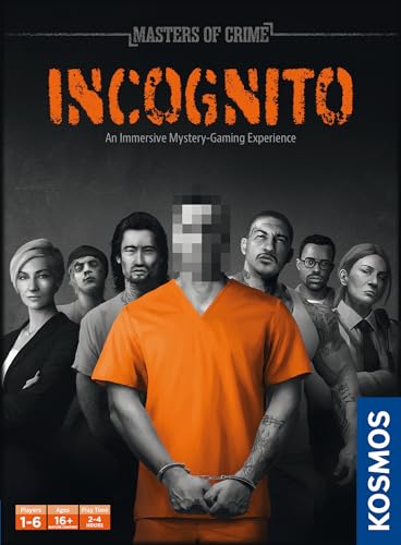 Maîtres du crime Incognito jeu coopératif pour amateurs de polar et mystère