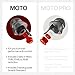 EARPEACE Moto - Reusable Motorcycle Earplugs - Motorcycle Ear Plugs Wind Noise Protection - Comfortable Ear Plugs for Motorcycle Riding with High Fidelity Filter Noise Canceling Up to 26dB