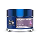 Blue Nectar Moisturizer Face Cream, Ayurvedic Anti Aging Wrinkle Cream for Aging Skin |Ancient blend of Saffron & Turmeric for Skin Firming | With Plant Based Collagen Booster(Men, 14 Herbs,1.7 Oz)