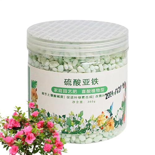 Abono de suelo para plantas de interior, abono para plantas, abono para flores de interior y exterior, regula el pH del suelo. Abonos para huertas, abonos vegetales para camelias y aza.