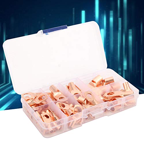 Conector De Terminal De Crimpagem De Cabo De 60 Peças, Terminais De Topo De Latão, 381 Peças De Cone