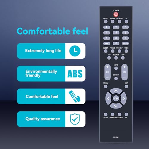 Télécommande RL57A AOC de rechange pour régler l'absence de signal TV - 3