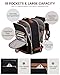 LOVEVOOK 40L Travel Backpack for Women & Men, Airline Approved Carry On Luggage with 3 Packing Cubes, TSA Overnight Bags, Waterproof Personal Item Bag, Weekender Essentials Backpacks fits 17