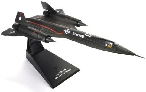 SR-71 Blackbird, Lockheed. Jet Age Military Aircraft, 1:200 scale model from Atlas Editions