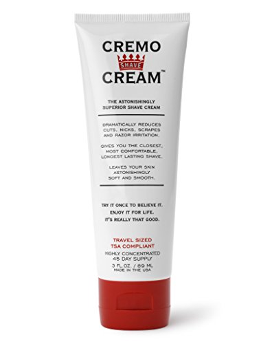 Cremo Original Shave Cream, Astonishingly Superior Shaving Cream for Men, Travel Size 3 Fluid Ounce