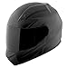 Speed and Strength SS700 Hammer Down Adult Street Motorcycle Helmet - Matte Black/Small