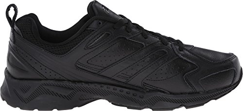 Image of Fila Men's Capture Leather Running Shoe Triple Black 9 D(M) US