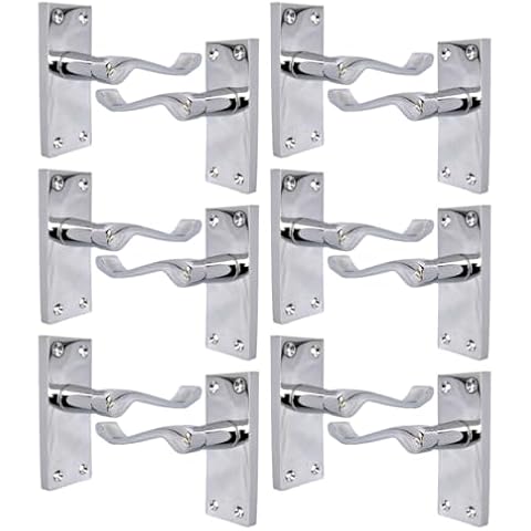 Haven Heritage Victorian Scroll Door Handles Set Cover
