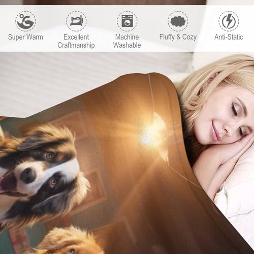 Couverture chaude en flannel anti-froid pour lit et nuits douillettes