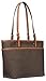 Michael Kors Winston Medium Top-Zip Pocket Tote Bag, Gold-Tone Hardware/Brown/Acorn