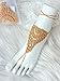 Handmade Barefoot Sandals, Crochet Boho Bridal Shoes for Beach Weddings, Comfy Foot Jewelry for Women, Adjustable Lace Bottomless Footwear (Gold)