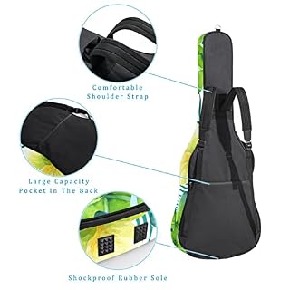 Housse de protection en éponge épaisse imperméable pour guitare acoustique électrique basse classique, Multicolore 08… - Les Beatles, Paul McCartney, John Lennon, RIngo Starr, George Harrison Housse de protection en éponge épaisse imperméable pour guitare acoustique électrique basse classique, Multicolore 08… – Image 3