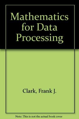 Buy Mathematics for Data Processing Book Online at Low Prices in India ...