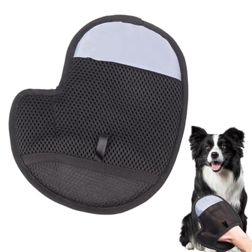Pet Grooming Gloves - Grooming Mitt for Dogs | Pet Hair Remover Gloves | Reusable Cat Grooming Glove | Static Removal Gloves for Pet Hair | Pet Cleaning Glove for Washing,Desheddingg,grooming