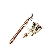 TOMYEUS Salzwasser-Angelrute Ultrakurze bewegliche kleine Seerod Kurzer Abschnitt Set, Hand Meer Dual-Purpose Rod Leicht Positioniert Angelrute Angelrute (Size : 1.9 Meters)