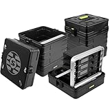 Gator Shure Cases System Solution Series Wireless System Solution Case 4 - Holds 4 Systems (SH-WSYS-CASE4)