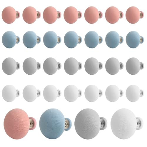 32 Pcs Non-Slip Mushroom Duvet Clips Holders