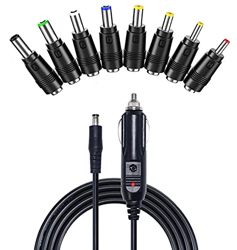 12V ԗp VK[\PbgP[u YFFSFDC VK[C^R[h C^[vO d \Pbg VK[A_v^[  DCWbNIX 5.5*2.1mmΉ ϊ A_v^8 in 1 iVK[\PbgڑA_v^[jԂ̃VK[\Pbg