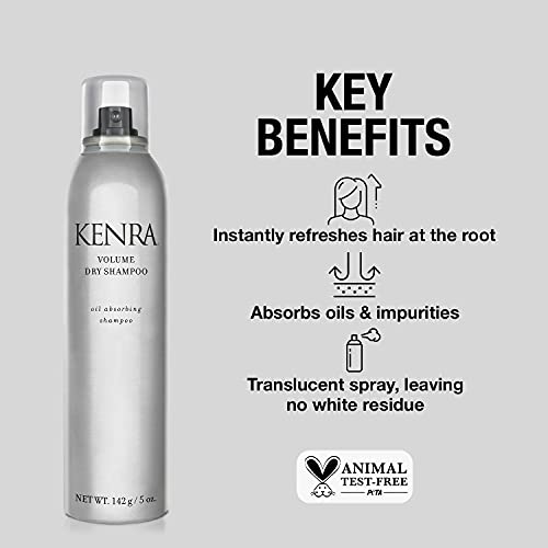 Kenra Volume Dry Shampoo | Oil Absorbing Shampoo | Translucent, Volume-Enhancing Spray | Instantly Refreshes Hair At The Root | Absorbs Oils & Impurities | All Hair Types - Image 4