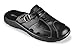 Produktbild ESTRO Sandalen Herren Leder Pantoletten - Echtleder Sommerschuhe Herren Schlappen Herren Pantoletten Herren mit Rutschfeste Gummisohle S4 (40, Schwarz)