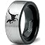 Black Grey Flat Tungsten