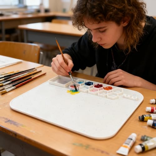Alfombrilla de pintura de silicona para manualidades infantiles libres de desorden 3