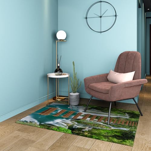 Alfombra pasillo antideslizante 82x230 para evitar resbalones en el hogar 3