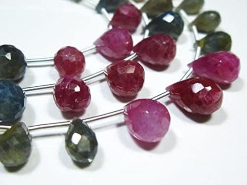 Saphir multicolore de qualité AA pour résoudre le manque d'éclat de vos bijoux artisanaux