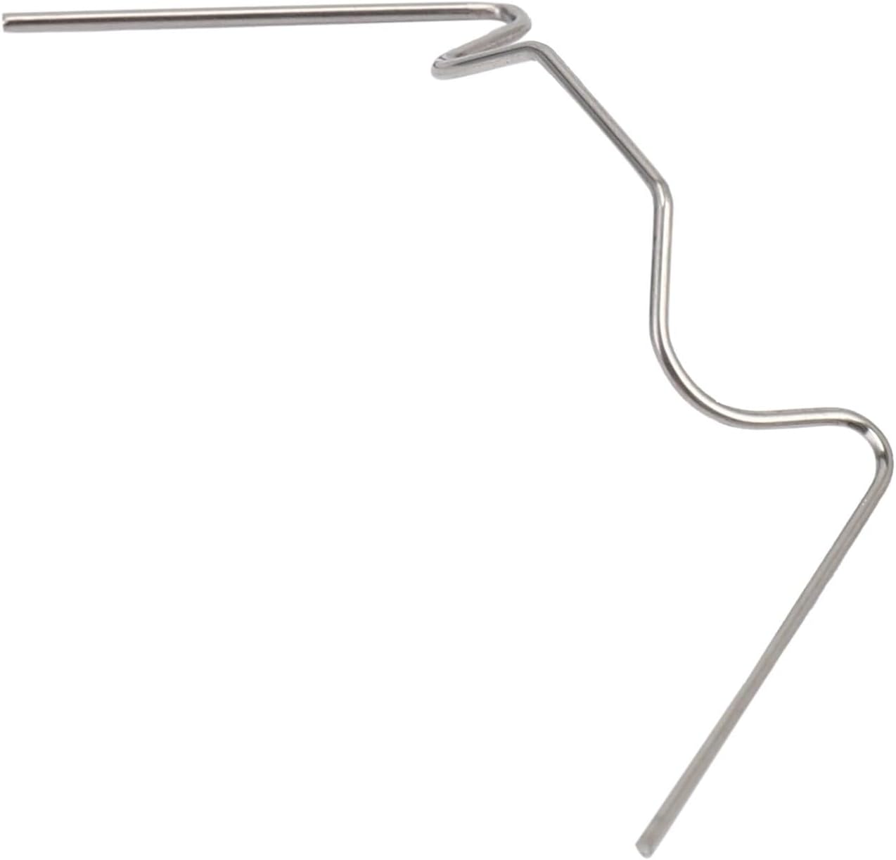 400Pcs Stainless Steel W Type Clips Leaf Spring Clips For Greenhouse Glass House Twin-Hall Web