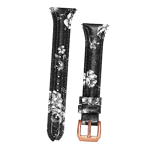 LABRIMP Correa de Reloj Unisex de Cuero de Casual Compatible con Galaxy Watch Active Diseño Chic y Cómodo para Smartwatch