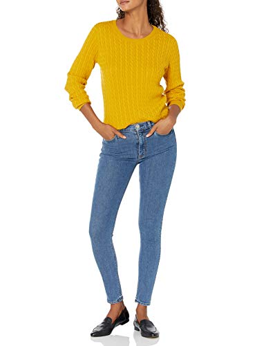 Image of Amazon Essentials Women's Lightweight Cable Knit Long Sleeve Sweater