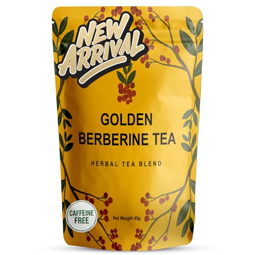 Berberine Tea 45g Natural Organic Caffeine-Free Blend Non-GMO Her...