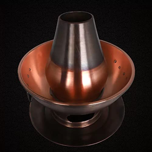 Olla para hot pot chino de cobre 36cm miniatura 4